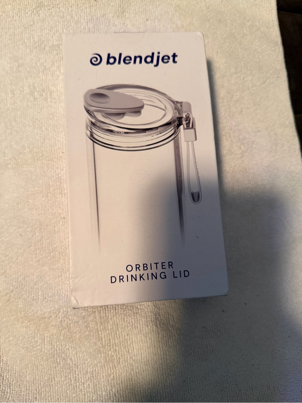 BlendJet Orbiter Drinking Lid - Clear/Gray
